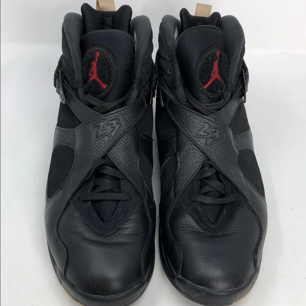 Air Jordan 8 Retro x OVO Black AA1239-045 Authentic Drake Sneakers - Size 14
